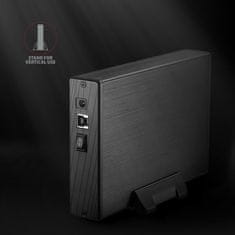 AXAGON AXAGON EE35-XA3 3,5" USB3.0 HDD SATA Aline Box Black, ohišje za disk