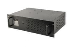Gembird UPS-RACK-2000 Rack LCD 2000VA 2xSchuko, 2xIEC C13, 1200W, LCD, RJ11/RJ45, USB
