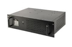 Gembird UPS-RACK-1200 Rack LCD 1200VA 2xSchuko, 2xIEC C13, 720W, RJ11/RJ45, USB