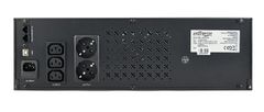 Gembird UPS-RACK-2000 Rack LCD 2000VA 2xSchuko, 2xIEC C13, 1200W, LCD, RJ11/RJ45, USB