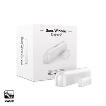 FIBARO Door/Window Sensor 2 (FGDW-002-1) brezžični senzor za vrata in okna Z-Wave Plus bel App