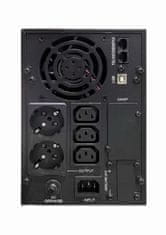 Gembird EG-UPS-PS2000-02 LCD UPS 2000VA 2xSchuko, 3xIEC C13 , 2000VA, 1600W, LCD, RJ11/RJ45, USB
