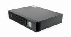 Gembird EG-UPSRACK-10 Rack LCD 1000VA UPS 1xSchuko, 6xIEC C13 , 1000VA, 800W, LCD, RJ11/RJ45, USB