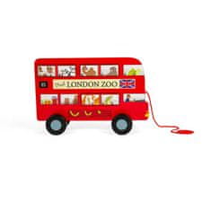 Bigjigs Toys London Bus Pull Toy
