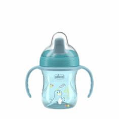Chicco Trenirni lonček z ročaji teal, 6m+