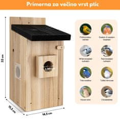 RAINBEAN pametna ptičja hišica s kamero