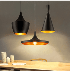 Toolight Stropna viseča svetilka Costa C Black
