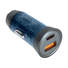 Krüger&Matz Polnilec avto , Quick Charge, 43W, USB-A; USB-C