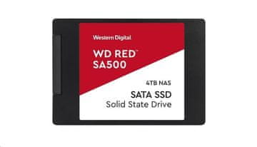 WD RED 3D NAND SSD S400T2R0A 4TB SATA/600, (R:560, W:530MB/s), 2,5"