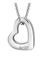 Hugo Boss Romantična brezmejna jeklena ogrlica Honey 1580721