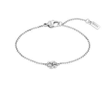 Hugo Boss Elegantna jeklena zapestnica za ženske Double B 1580748