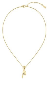 Hugo Boss Modna pozlačena ogrlica 1580702 (verižica, obesek)