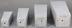 G21 Cvetlični lonec Stone Linea 46 cm