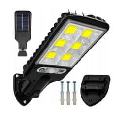 MG LU17 sončna svetilka 120 LED 3000 mAh, črna