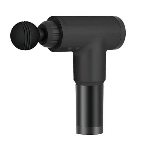 MG Fascial Gun masažna pištola, črna
