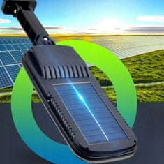 MG LU17 sončna svetilka 120 LED 3000 mAh, črna