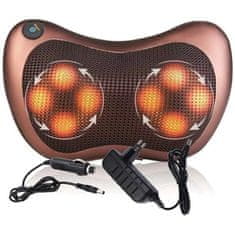 MG Massage Pillow masažna blazina, rjava