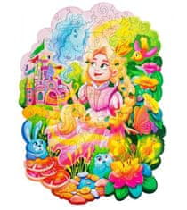 Puzzler Sestavljanke lesene, barvne - Amelia Princess of Magic