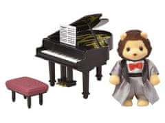 Sylvanian Families Mesto - pianist lion