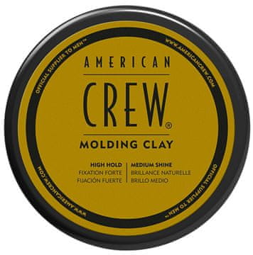American Crew Močna pasta za utrjevanje in oblikovanje las s srednjim sijajem (Molding Clay) 85 g