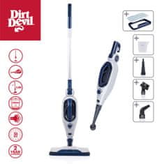 Dirt Devil DD7004 2v1 parni čistilec, 1300 W, belo-moder