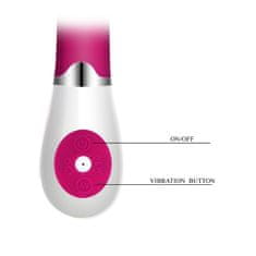 PRETTY LOVE Daniel vibrator na baterije roza