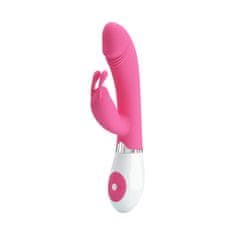 PRETTY LOVE Gene vibrator na baterije roza