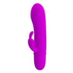 PRETTY LOVE Caesar minivibrator na baterije vijolična