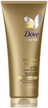 Dove Losjon za porjavitev srednje do temne barve 200 ml