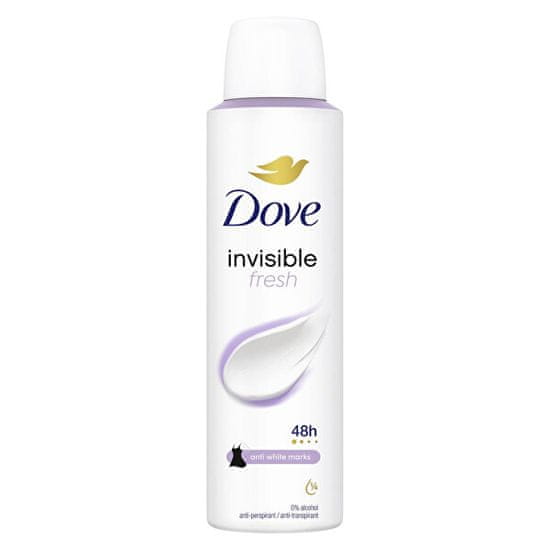 Dove Invisible Fresh sprej proti potenju (Anti-Perspirant) 150 ml