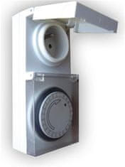 Solight DT31 časovno stikalo, zunanje, 24 ur, 1 način