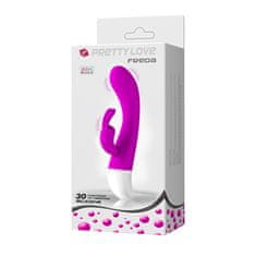 PRETTY LOVE Freda vibrator na baterije vijolična