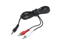 E-green Audio kabel 3.5mm - 2xRCA 5m