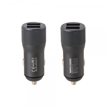 REMAX Avto polnilec Retour Series 2USB 2.4A QC 3.0 RCC221 zlat