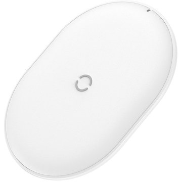BASEUS Brezžični polnilec Cobble 15W, Qi (bel)