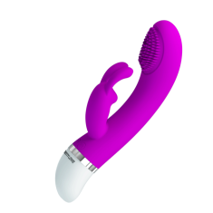 PRETTY LOVE Christ vibrator na baterije vijolična