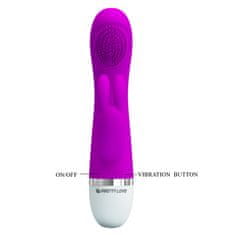 PRETTY LOVE Christ vibrator na baterije vijolična