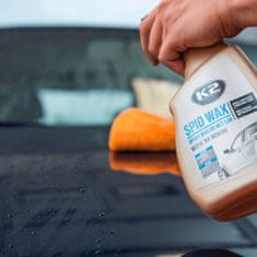K2 K2 Spid Wax, sintetični sušilni vosek, zaščita laka, 750ML