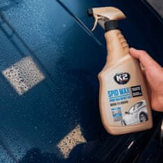 K2 K2 Spid Wax, sintetični sušilni vosek, zaščita laka, 750ML