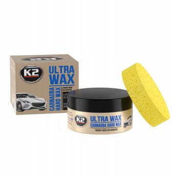 K2 K2 Ultra Wax, univerzalni trdi vosek za sijaj in zaščito laka, 250G