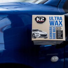 K2 K2 Ultra Wax, univerzalni trdi vosek za sijaj in zaščito laka, 250G