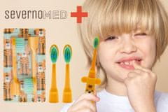 Severno Konica zobne ščetke Baby Tiger 2 kosa.