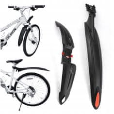Korbi Univerzalni komplet blatnikov za kolo MTB, spredaj + zadaj, 26-29", 2 kosa