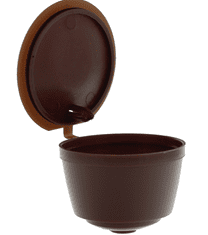 Scanpart - Kapsule za ponovno polnjenje za kavne aparate za večkratno uporabo Dolce Gusto. Pakiranje: 3 kosi kapsul za večkratno uporabo