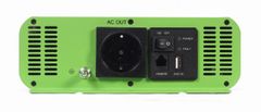 Gembird EG-PWC-PS2000-01 12V čisti sinusni avtomobilski pretvornik DC-AC 2000W, 230V ,USB