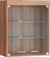 Meblocross Stenska vitrina Max MAX-06 - sliva