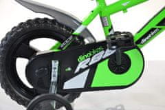 Dino bikes Otroško kolo zeleno 12" 2024
