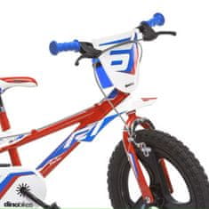 Dino bikes 814 - R1 fantovsko kolo 14" 2024 rdeče