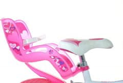 Dino bikes dekliško kolo 16" belo