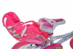 Dino bikes Otroško kolo UNICORN 16" belo